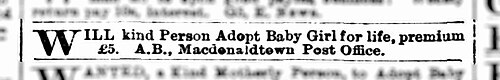 Clara Risby advt Evening News 4May1892 p1